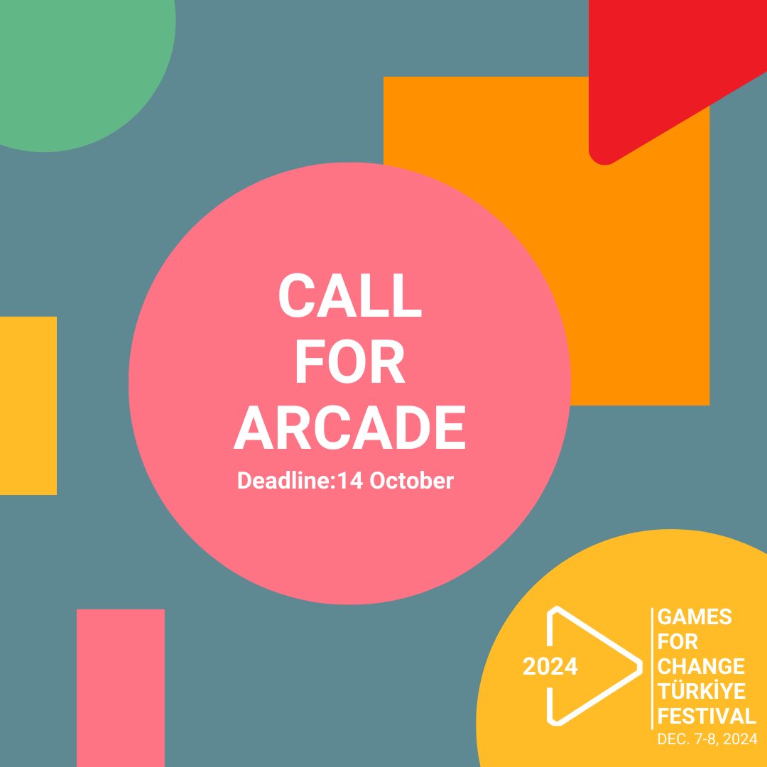 G4C_Turkiye's tweet image. 🎮 Submit Your Game to the G4C Türkiye Festival!
Passionate about using games for education, expression, or social impact? Submit your game to showcase how it can educate, inspire, and create change. 

Apply now: malyzl6ggn2.typeform.com/to/uZl8ajUQ

@bugGameLab @G4C @Bahcesehir