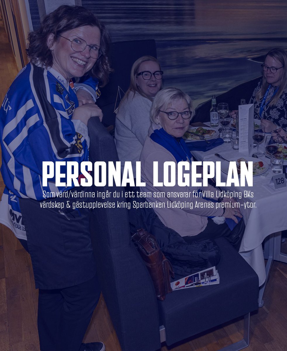 Vill du jobba med bandysveriges bästa matcharrangemang? – Nu söker vi personal 🤝

Läs mer om våra olika uppdrag: vlbk.se/2024/09/18/vil… 🗞️