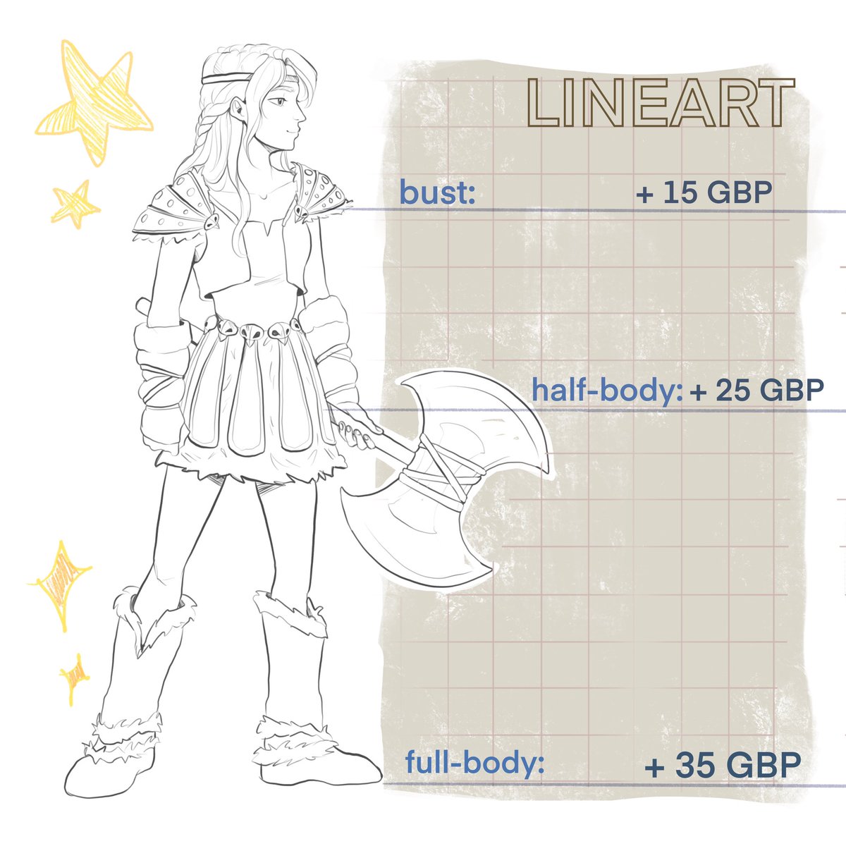 aurelti_'s tweet image. ☆ COMMISSIONS OPEN ☆
More information in the 🧵 below!! Pls dm me if you’re interested or if you have any questions :)
Thank you for your support 🫶