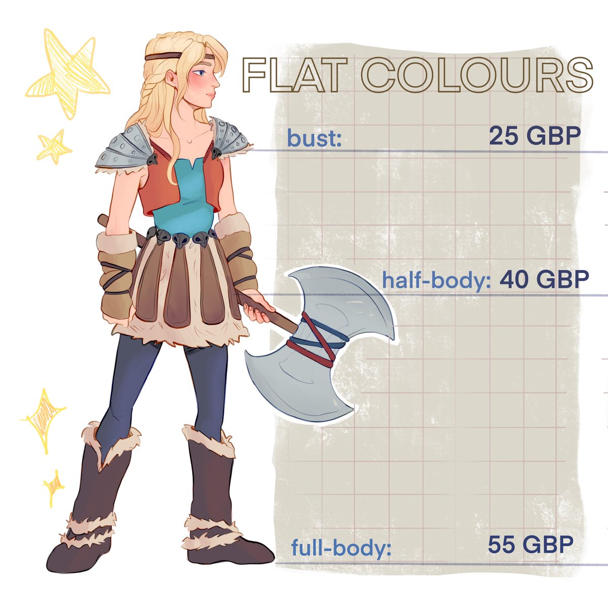 aurelti_'s tweet image. ☆ COMMISSIONS OPEN ☆
More information in the 🧵 below!! Pls dm me if you’re interested or if you have any questions :)
Thank you for your support 🫶