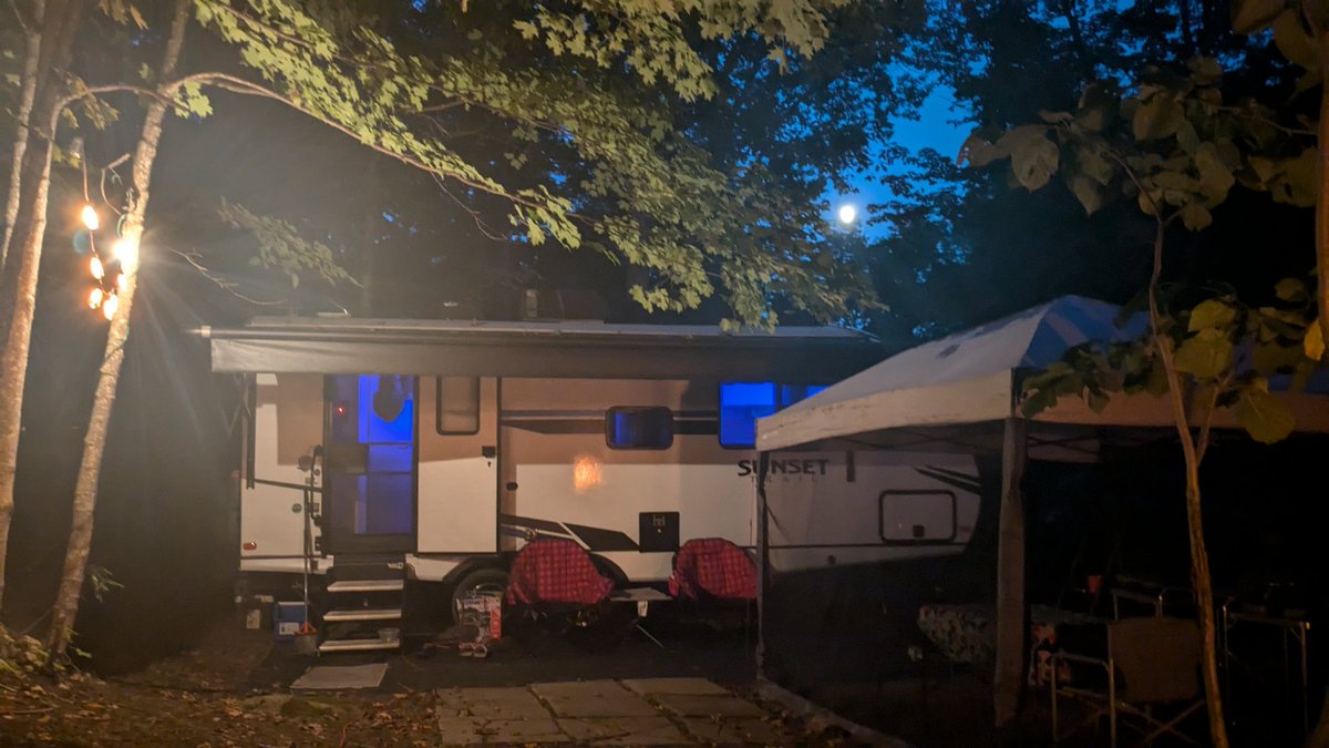 Camping season coming to an end...last weekend at Doe Lake