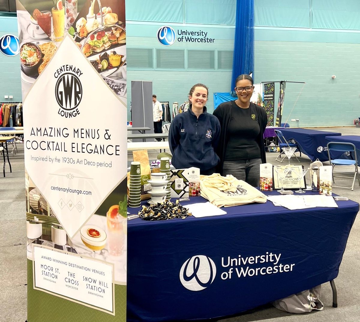 CentenaryLounge's tweet image. The freshers fair is taking place at Worcester University today and we are there welcoming new and returning students. If you are visiting the fair please come by our stand manned by Lexie and Shakira, collect a freebie and a student offer card.
#worcesteruni #freshersfair