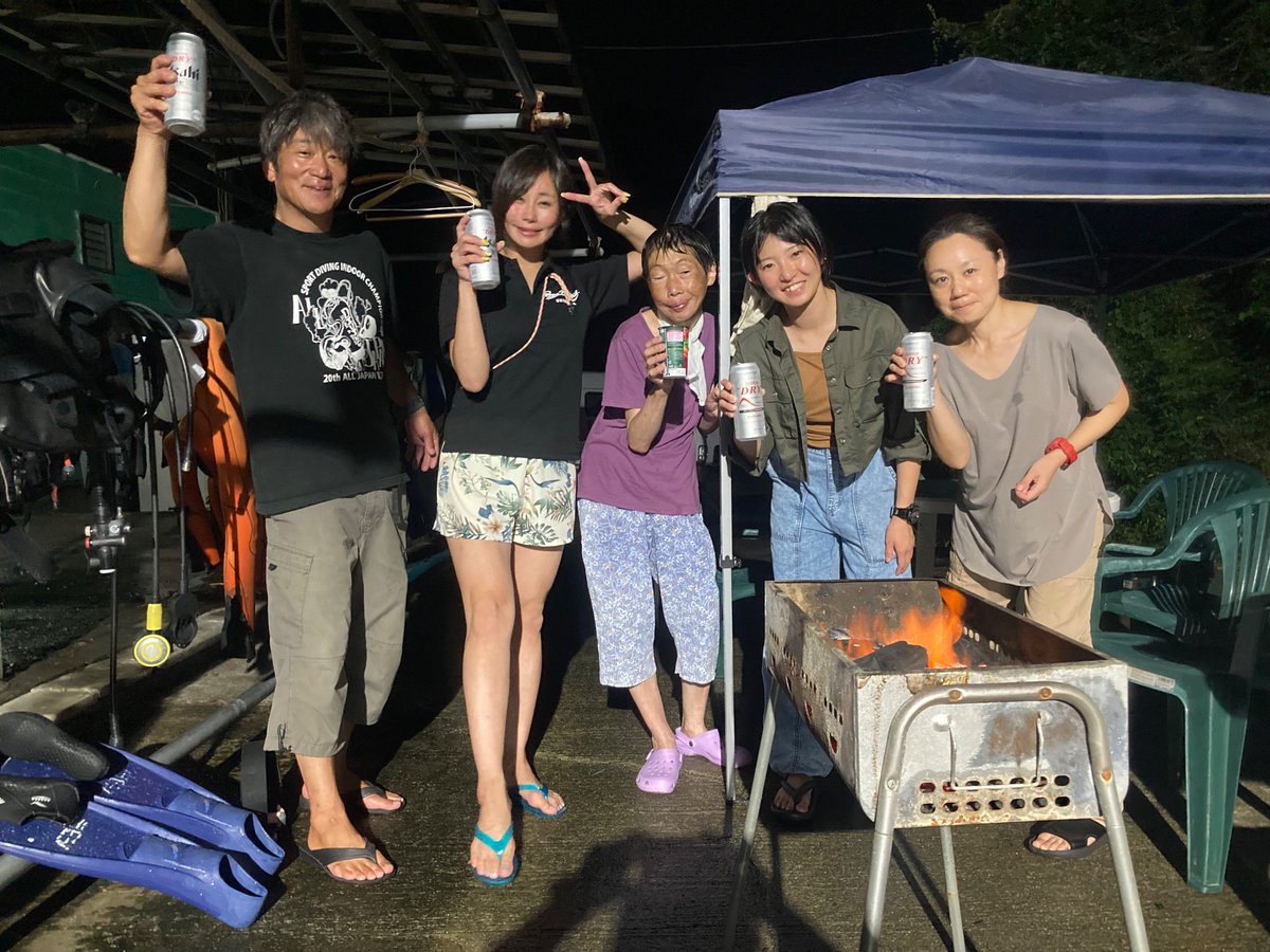 FdhMrN6GSNLyqIb's tweet photo. はじまりまーす！
#伊豆ダイビング
#菖蒲沢
#BBBQ https://t.co/SxiydY6lHR
