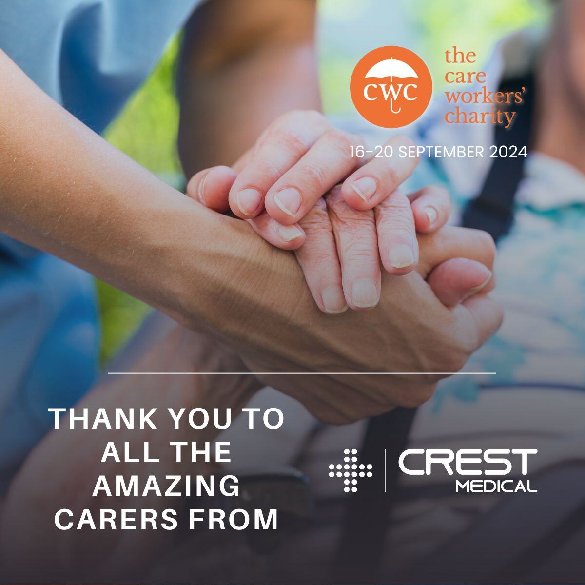 It's Professional Carers Week, and here at Crest we want to thank #carers for the essential support they provide #communities 👏
We're proud to support the vital services you offer.  #PCWW2024