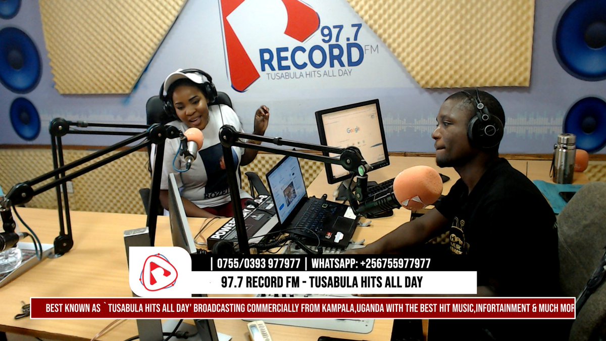 RecordFm977's tweet image. Tune in 97.7Record FM to catch @Rozella live with @djnicknicholas  #starfactory

We are also live on 97.7 Record FM Facebook page.