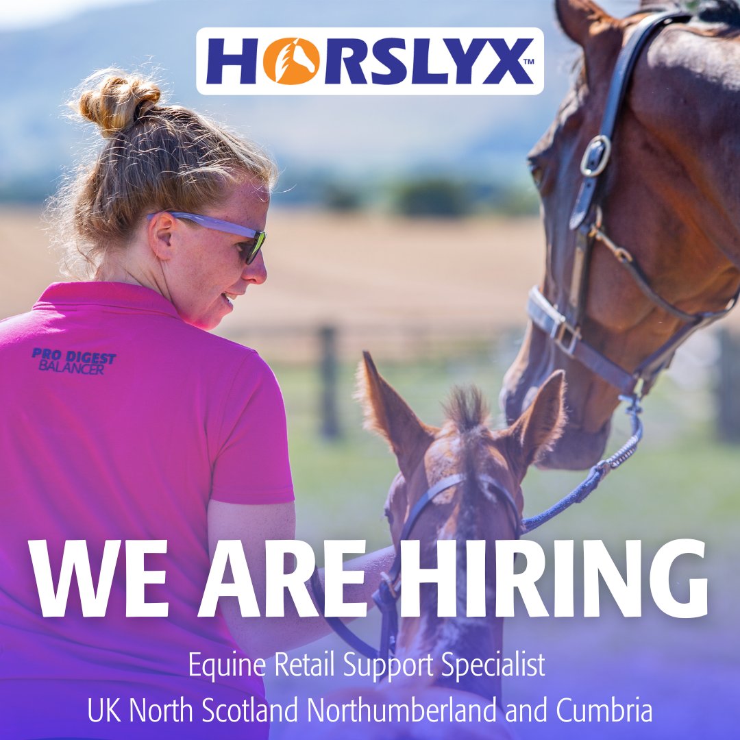 🐴 We're Hiring! Join Our Team as an Equine Retail Support Specialist! 🐴

We’re looking for dedicated and enthusiastic Equine Retail Support Specialists to cover two key regions:

📍 UK Central ⏩ bit.ly/4eaqTLI
📍 UK North ⏩ bit.ly/47uBUoq
