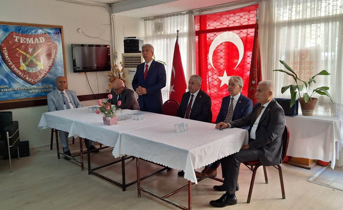 16 Eylül 2024 tarihinde TEMAD Genel Başkanımız Sayın Hamza DÜRGEN ve Yönetim Kurulu Üyeleri şubemizi ziyaret etti. Ziyaretin konusu Üyelerimizin; özlük hakları ile ilgili gelişmeler, Ankara'da ve diğer TEMAD şubeleri ile birlikte yapılacak olan basın açıklaması hakkında atılacak