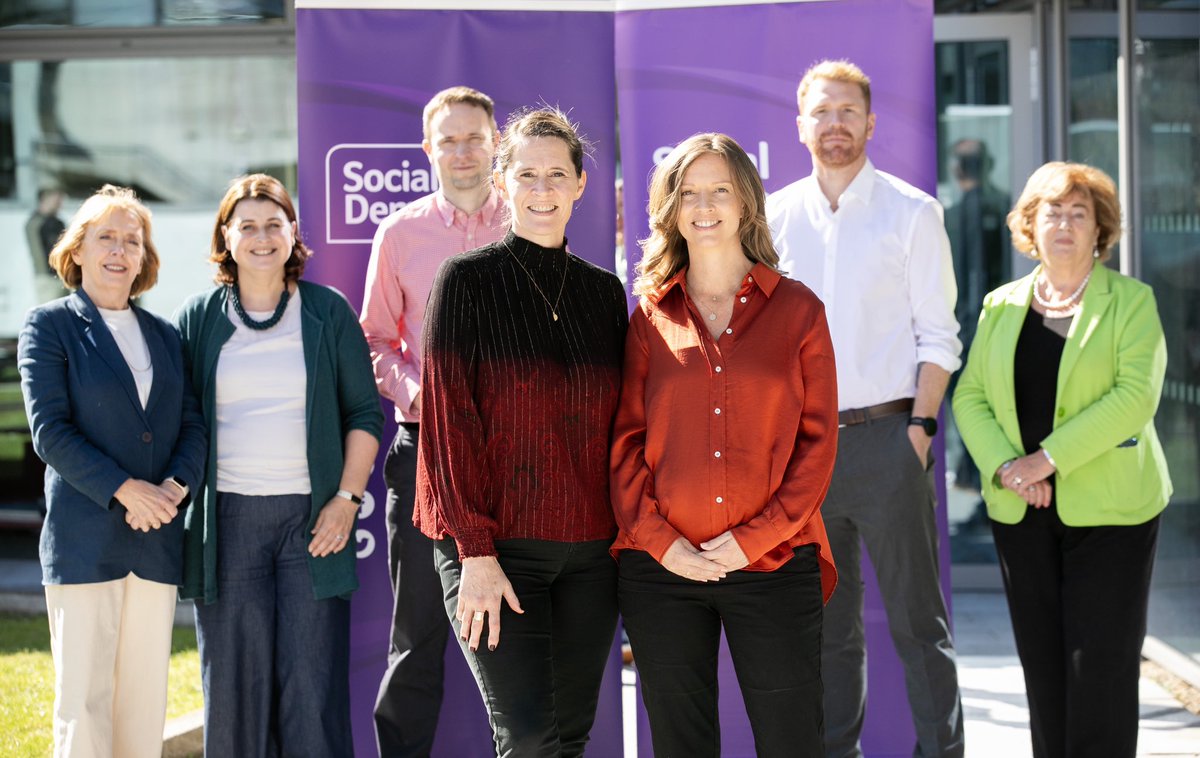 At our think-in this week we heard from and discussed energy, disability, and housing policy with incredible experts in these fields. 

We in the Social Democrats are invested in evidence-led, solution-based policies that will make a difference in people’s lives.  1/2