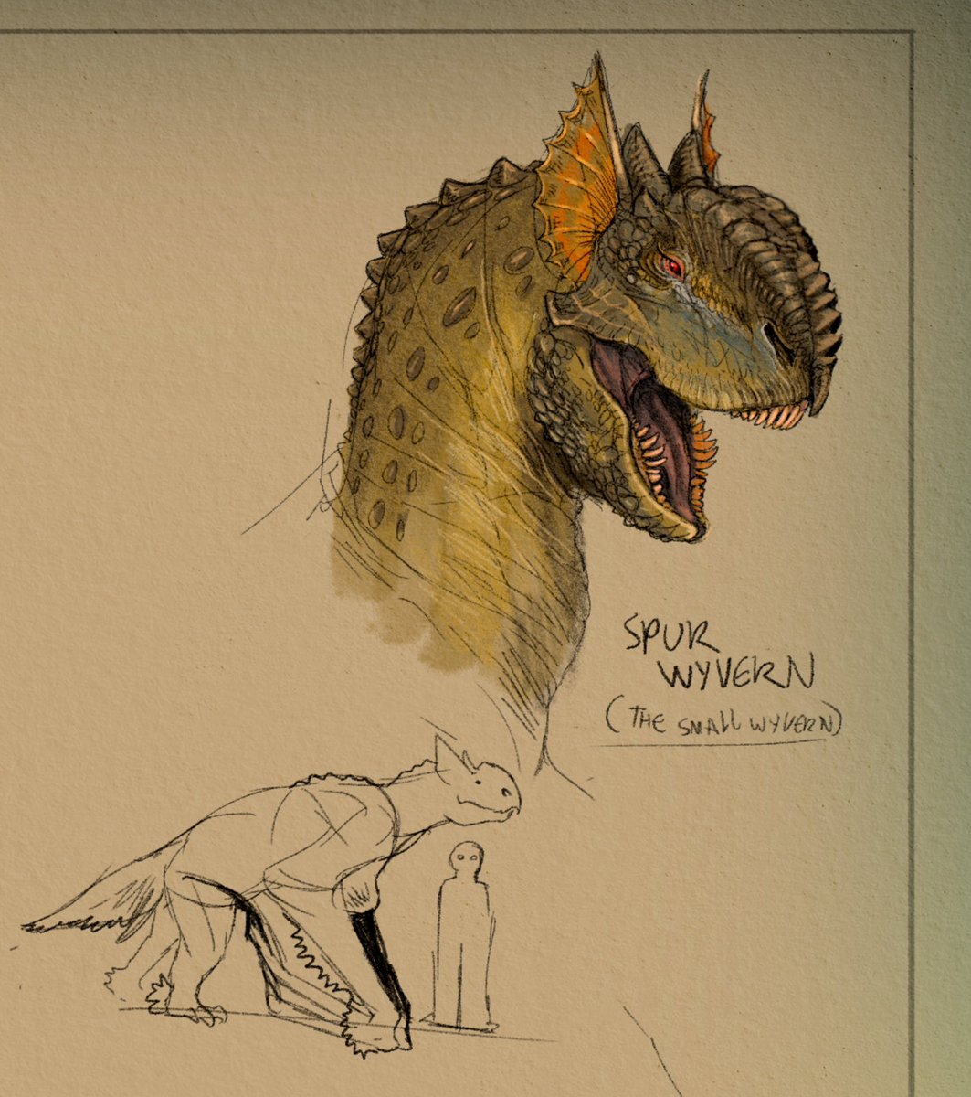 inspectoir_art's tweet photo. New dragon time, gonna rework my wyverns and make a chart soon 👀 https://t.co/hpy8tXm4Fe