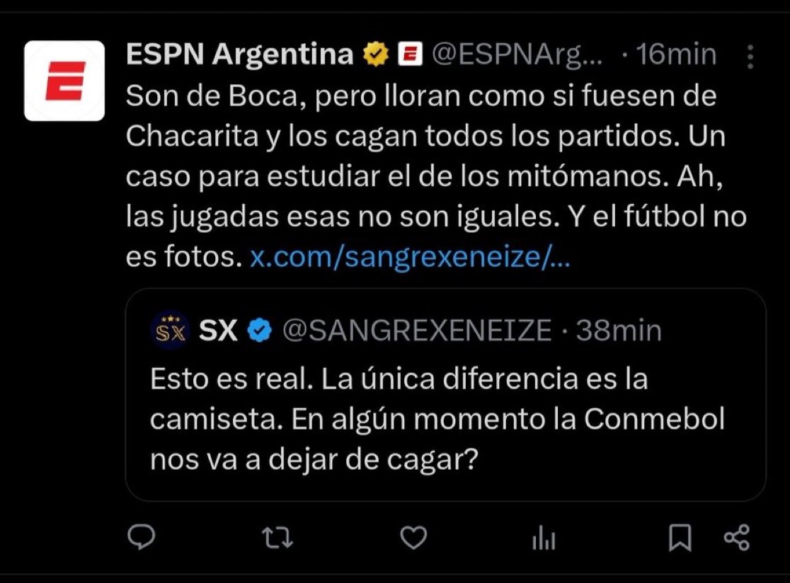 porqueTTarg's tweet photo. “ESPN”

Porque al CM se le escapó un tuit que no debió mandar. https://t.co/m0P1Ima5wk