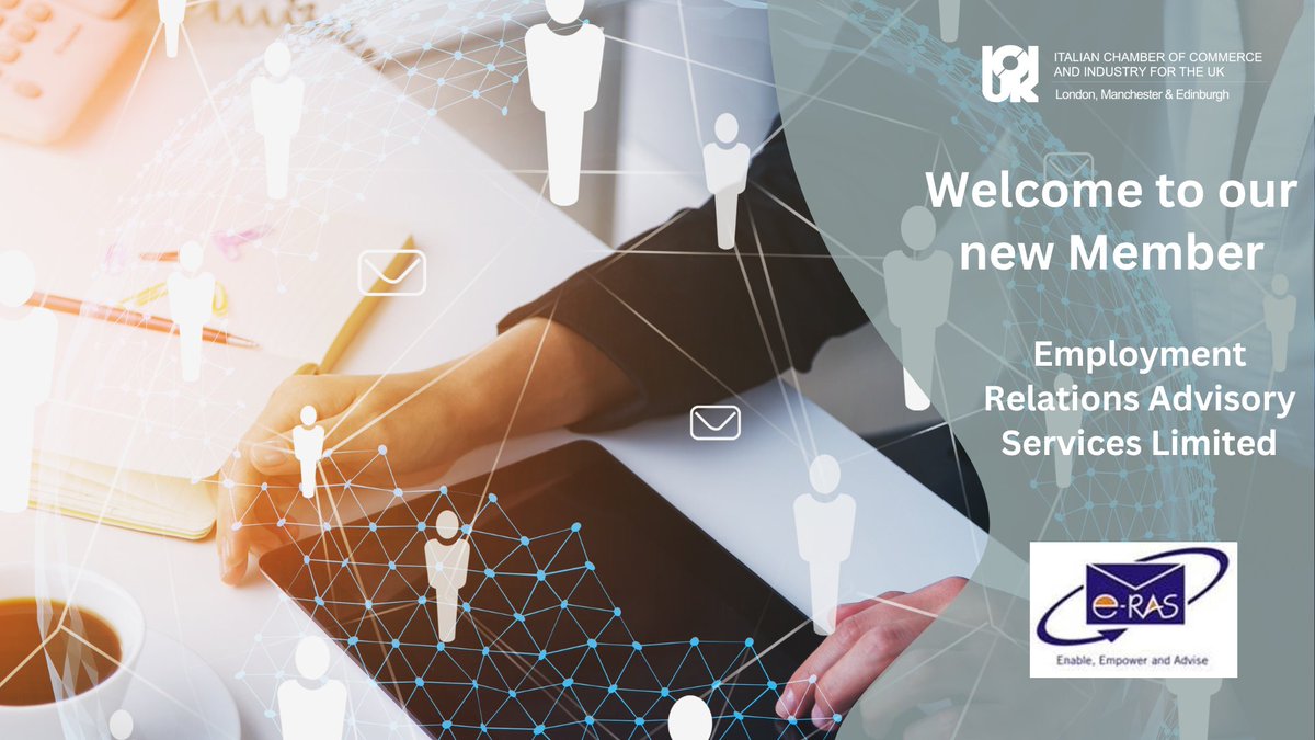 #WelcomeWednesday to our new member Employment Relations Advisory Services Limited.
ERAS was formed in 2004 with the specific intention to advise employers on how to make assertive decisions when dealing with their workforce. 
For more information: e-ras.co.uk