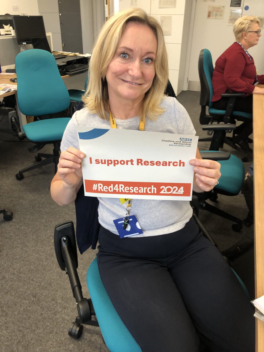 1 in 4 people will experience a mental health problem of some kind each year in England. Research helps to understand more about mental health conditions. #red4research <a href="/cwpnhs/">Cheshire and Wirral Partnership NHS FT</a>