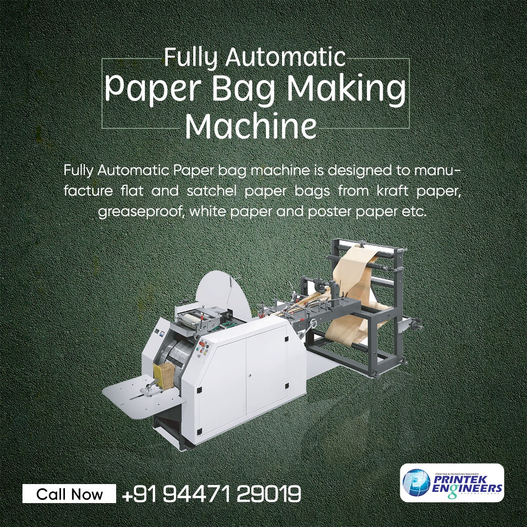 printekeng's tweet image. Eco-friendly packaging just got easier! ♻️ Our paper bag making machine delivers quality and efficiency in every bag."
.
For more information contact us:
Dubai - +971 544325880,+971 525156792
India - +91 9447129019, +91 9495929019
#PaperBagMachine #PaperBagMaking