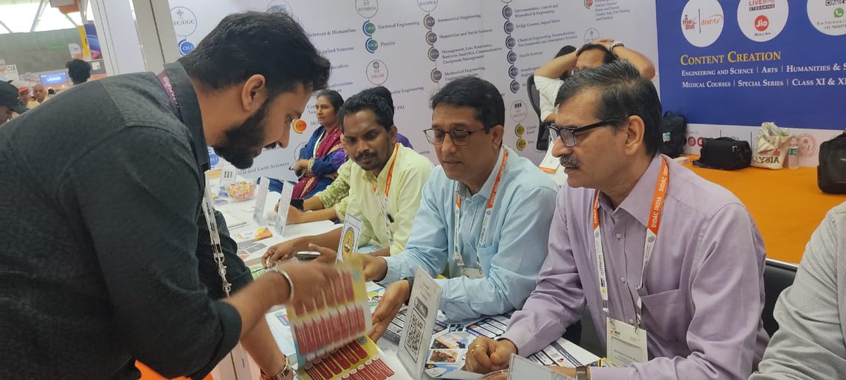 Prof. <a href="/uma_kanjilal/">Uma Kanjilal</a>, <a href="/IgnouVc/">VC, IGNOU</a> along with the SWAYAM Prabha team of IGNOU got the opportunity to share experiences, and innovative ideas in the area of  education &amp; skills with education leaders, policymakers, academicians, &amp; professionals at the #DIDAC event.