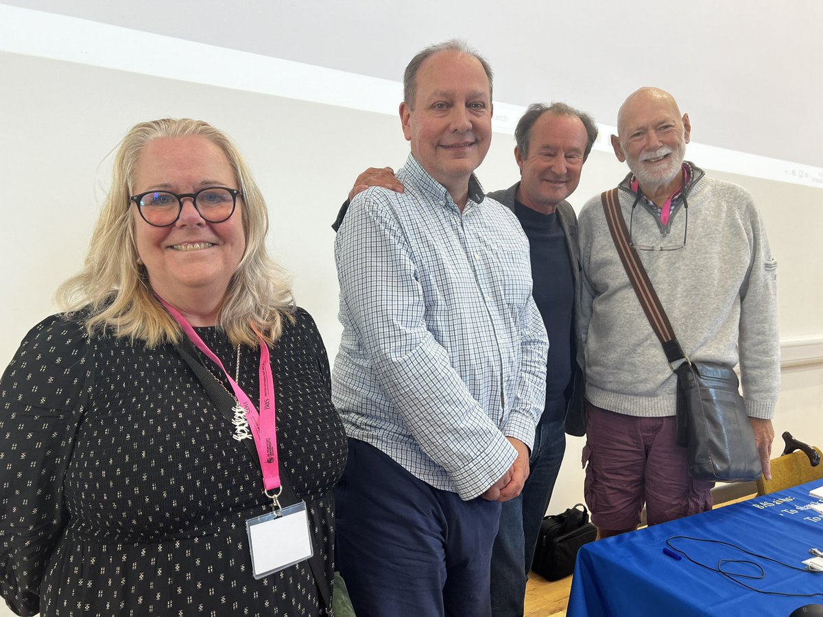 Rosemary Townsend (@rosemarytowns15) on Twitter photo Really enjoyed chatting to Steve and Paul before & after they co chaired yesterday’s pm session <a href="/BASConf24/">British Aphasiology Society Conference 2024</a>
Before~ ‘A bit worried’ After~ ‘yes it was good!’ (They were brilliant!) Pleased to see people with #livedexperience of #aphasia front & centre Really enjoyed chatting to Steve and Paul before & after they co chaired yesterday’s pm session <a href="/BASConf24/">British Aphasiology Society Conference 2024</a>
Before~ ‘A bit worried’ After~ ‘yes it was good!’ (They were brilliant!) Pleased to see people with #livedexperience of #aphasia front & centre