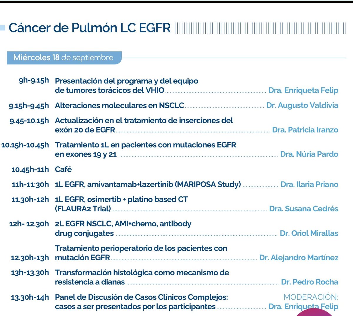DrMirallas's tweet photo. 💥 Overview of #NSCLC after #ESMO24 🙌🏽

Organized by @EnriquetaFelip @EnriquetaFelip

🎉👏🏽Congratulations to all my colleagues for the brilliant speeches

🙏🏽 Thanks for the kind invitation

#lungcancer #Oncology https://t.co/bsu567hroZ