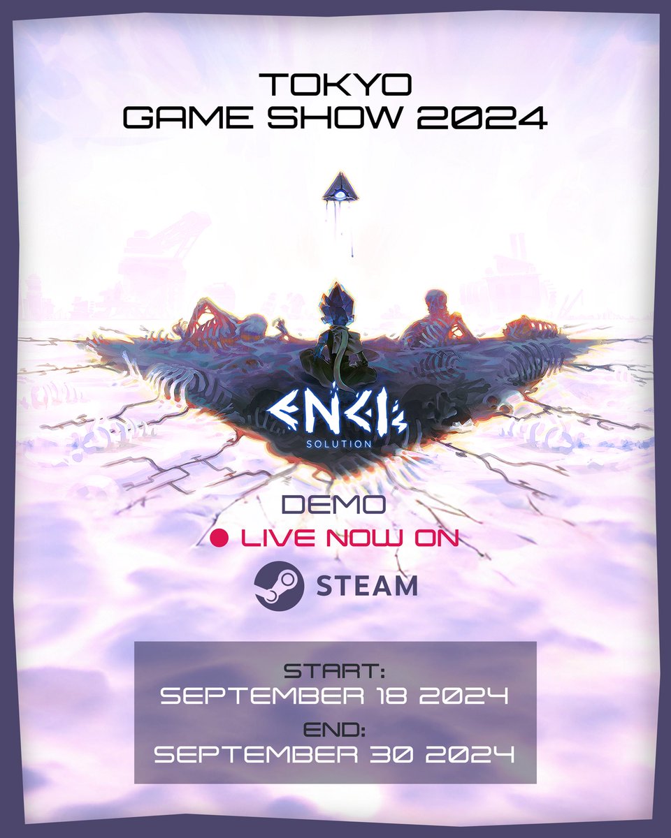 DarkEmeraldME's tweet photo. Enciโs Solution Demo out now on Steam! Check it out and have fun! ๐๐
#encisolution #darkemerald #indiegames #tgs2024 #steam #platformer https://t.co/dNlk9RSMRK