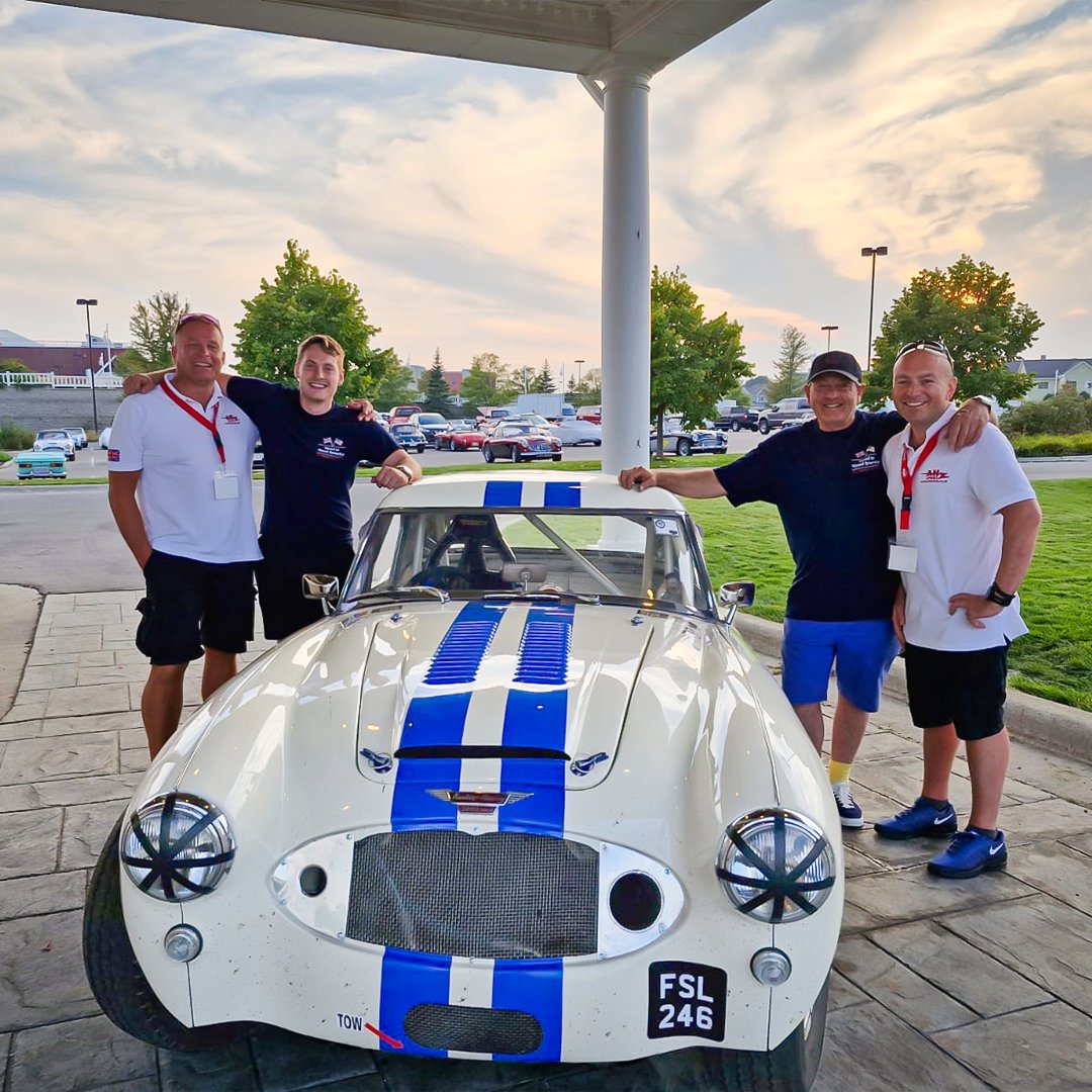 AHSparesLtd's tweet photo. Congrats to Bill & Jack Rawles on their epic weekend at Road America! 🏁 🚗 🏆
First father-son team to win both races! Now they’re off to enjoy Conclave 24.
#Racing #FamilyGoals #Conclave24 https://t.co/vvIhMkwWbh