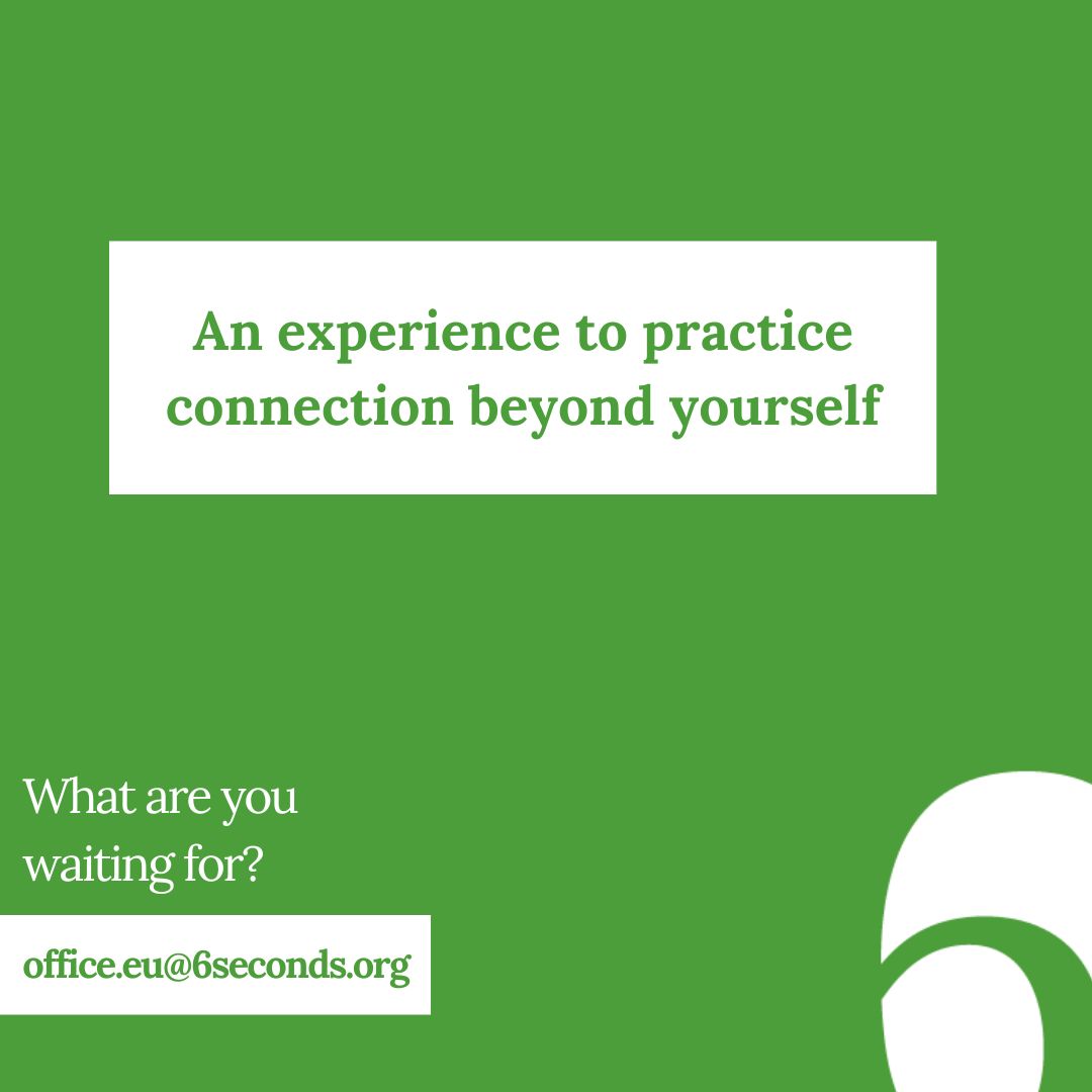 EQ Practitioner is a deep dive into the practical/tangible practice of Emotional Intelligence.

Next Edition: 𝐎𝐜𝐭𝐨𝐛𝐞𝐫 𝟐𝟑𝐫𝐝, 𝟐𝟒𝐭𝐡 𝐚𝐧𝐝 𝟐𝟓𝐭𝐡 (𝟗𝐚𝐦-𝟔𝐩𝐦) 

➡️ events.6seconds.org/event/NDg1MQ==