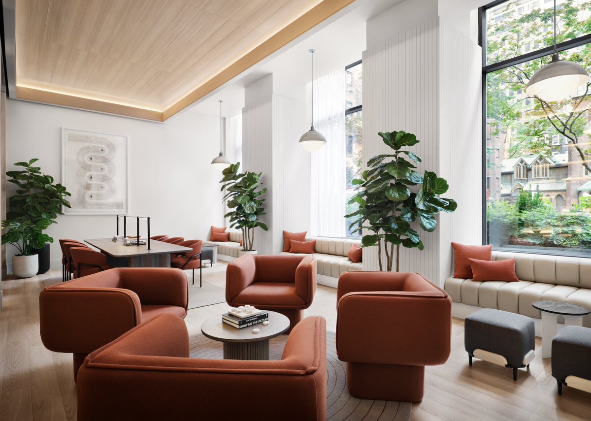 Step inside Anagram NoMad, a residential complex that soars above the Manhattan skyline. For this luxury building, we teamed up with designers at Fogarty Finger to curate artwork that includes a large-scale mural by Erin Lynn Welsh. Tour the space here: bit.ly/4gvUdxK