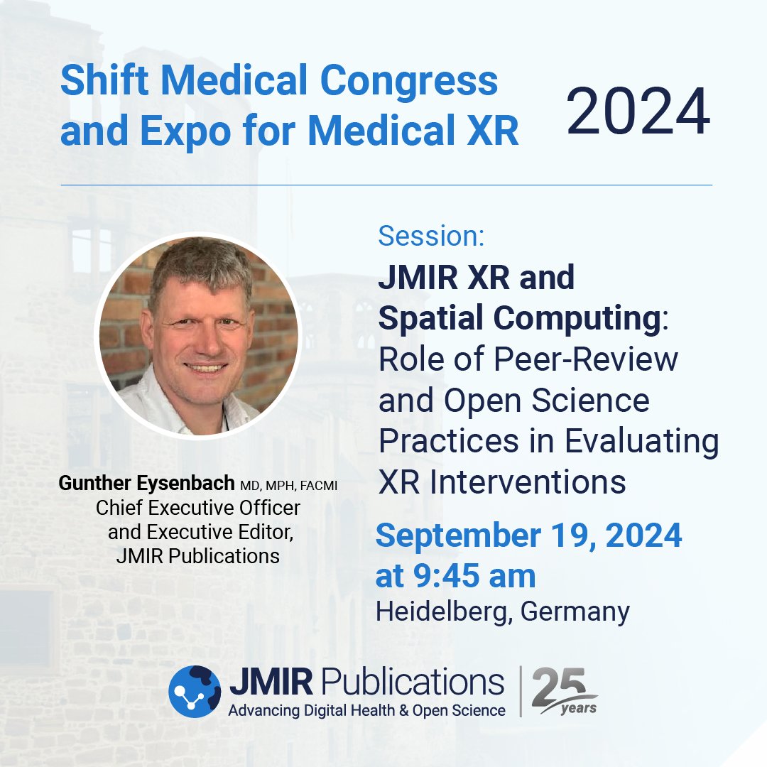 JMIR XR and Spatial Computing tweet media