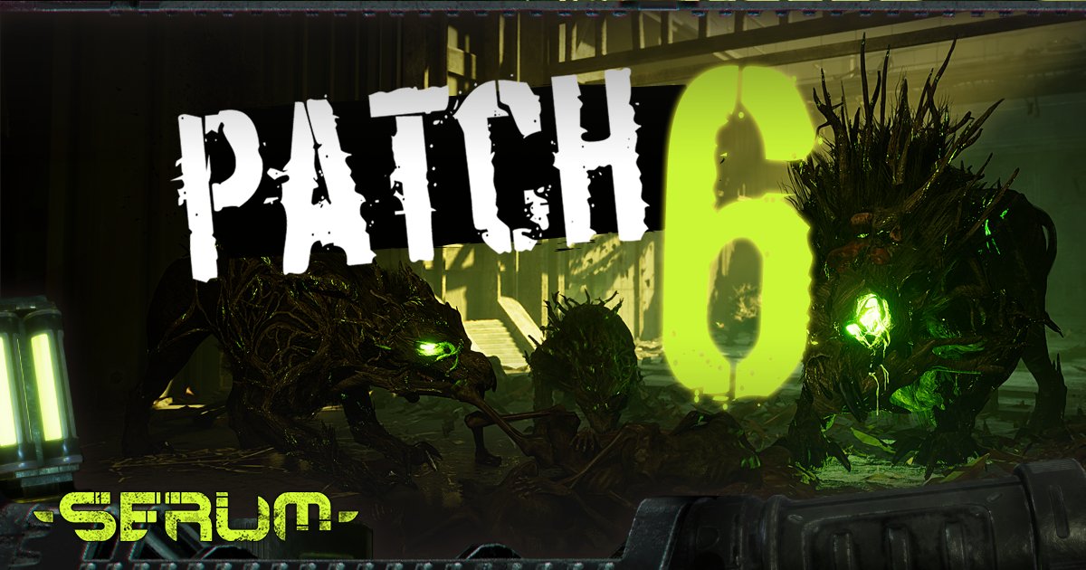 ☣️Serum’s latest Patch just arrived, and it’s big! ☣️

We’ve added Steam Achievements, level customisation, deadly combat traps, and some bug fixes. 💉

Please find out more in our latest Steam news here > bit.ly/4e4noX1

 #SerumGame #TimeIsSerum #SurvivalGame