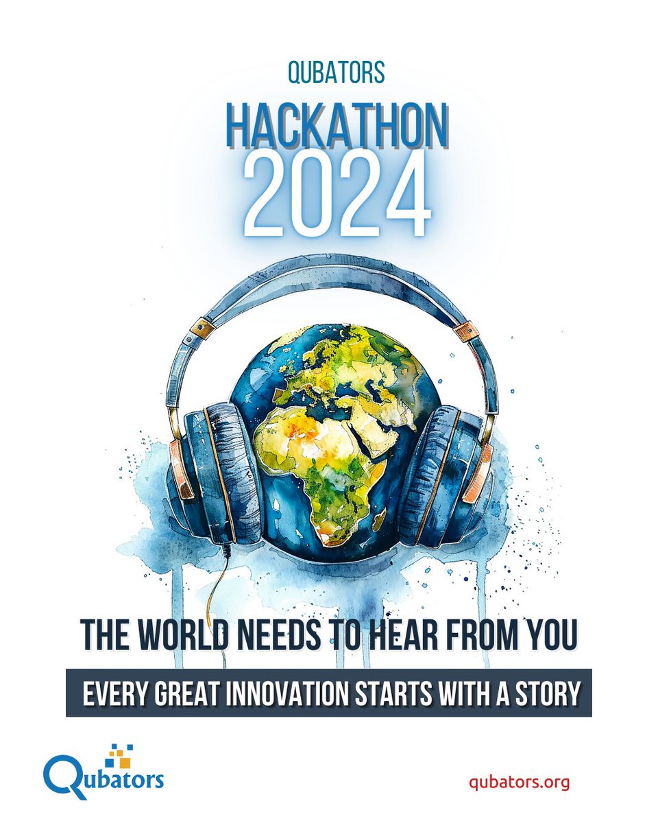 Qubatorsnet's tweet photo. Every great innovation starts with a story. 📖 Dont be afraid to tell your story, your drive can make the world a better place. #HackathonStory #InnovatorsInFocus

#qubatorshackathon2024
#qubatorshackathon
#qubators

https://t.co/ASEL3bZa5c https://t.co/NHeS8WWG4w