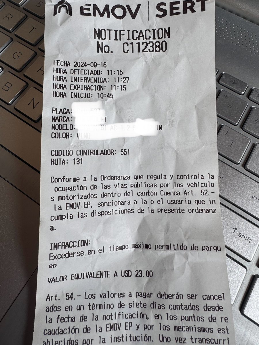 Jaime_apa's tweet photo. La @emov_ep me multa sin razón y me ha hecho perder dos días laborables sin darme solución https://t.co/PTzFzGW0qK