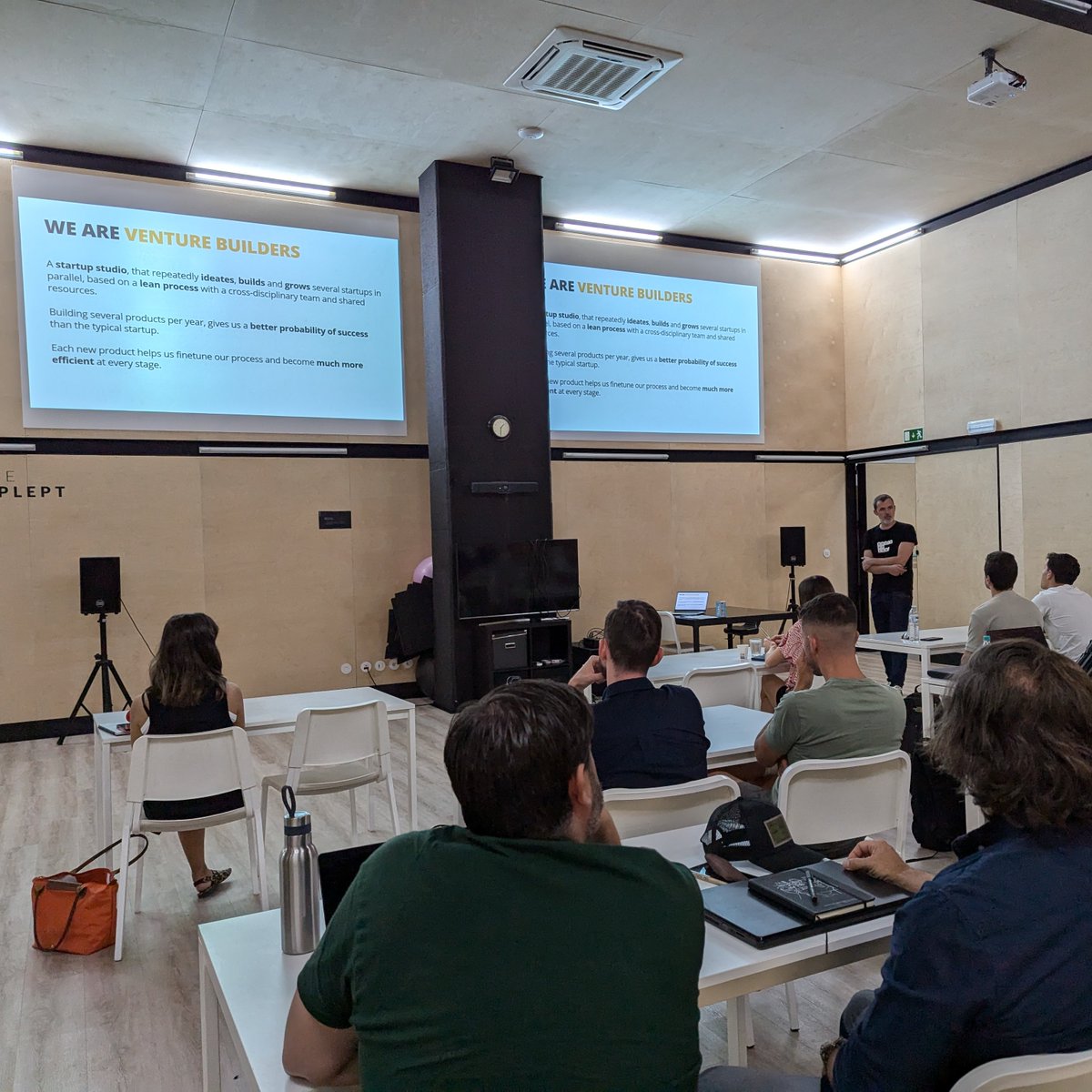 build_up_labs's tweet image. ✅ Day 1 of our 5-Day Ignition Program is done! We kicked off with Ideation, MVP creation, and intros led by our COO Raquel Santos and CTO João Pereira. The energy was great as participants brainstormed and connected. Stay tuned for what’s next!