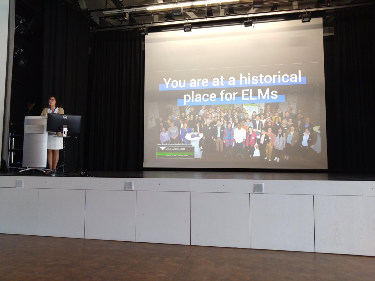 Neel Joshi from <a href="/Northeastern/">Northeastern U.</a> gave a brilliant overview of how ELMs can be advanced for future generations and their wide-ranging applications. 🌱 Prof. Dr. Aránzazu del Campo, CEO of INM, also shared why INM is a key center for ELM research with a rich history. #ELM24