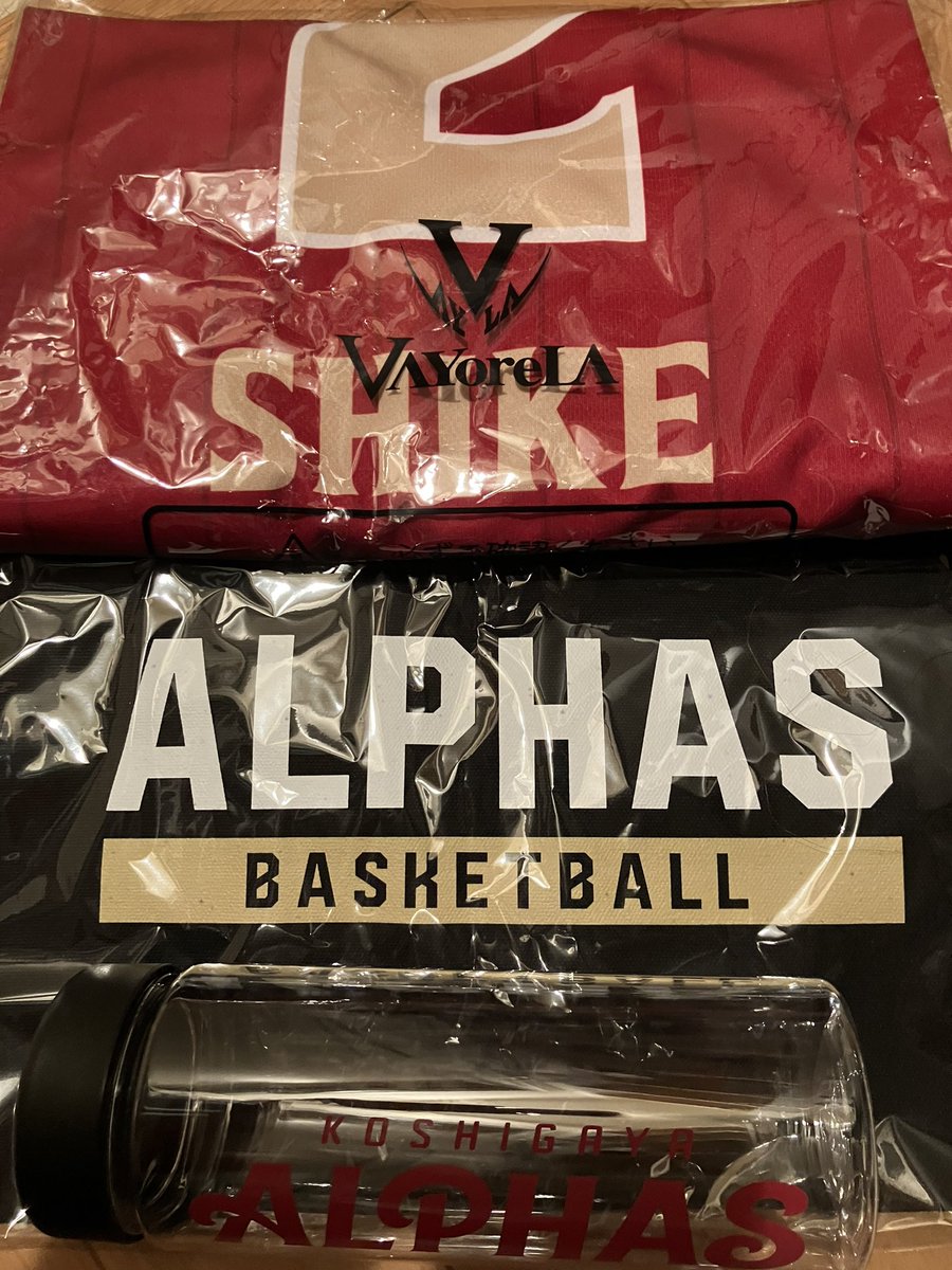 p706253's tweet image. 私のところにも届いた！
ホーム開幕戦が楽しみ！
アルファメイトのお友達募集中です…

 #アルファメイト
 #越谷アルファーズ