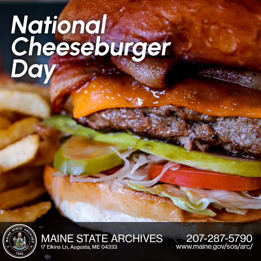 We at the Archives want to wish all our readers a happy National Cheeseburger Day!
We want to know where YOU go for the best burger. Tell us and tag the business in the comments below where you think anyone SHOULD go for that moment of pure bliss.
