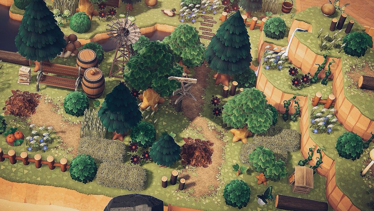 上空から🥧🛩

#あつ森写真部 #あつ森 #ACNH #AnimalCrossing