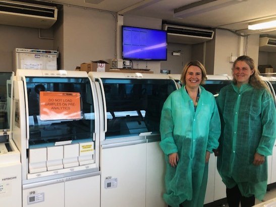 💙Rachael Maskell MP (@rachaelmaskell) on Twitter photo It was great to visit <a href="/YSTeachingNHS/">York and Scarborough Teaching Hospitals NHS FT</a> & meet with <a href="/IBMScience/">IBMS #AtTheHeartOfHealthcare</a> President <a href="/JoannaAndrew70/">Joanna Andrew 💙</a> to hear about the exceptional work of its 21,000 members, their contribution to scientific research & disease diagnosis in #York & in healthcare labs across the country #biomedicalscience #IBMS It was great to visit <a href="/YSTeachingNHS/">York and Scarborough Teaching Hospitals NHS FT</a> & meet with <a href="/IBMScience/">IBMS #AtTheHeartOfHealthcare</a> President <a href="/JoannaAndrew70/">Joanna Andrew 💙</a> to hear about the exceptional work of its 21,000 members, their contribution to scientific research & disease diagnosis in #York & in healthcare labs across the country #biomedicalscience #IBMS