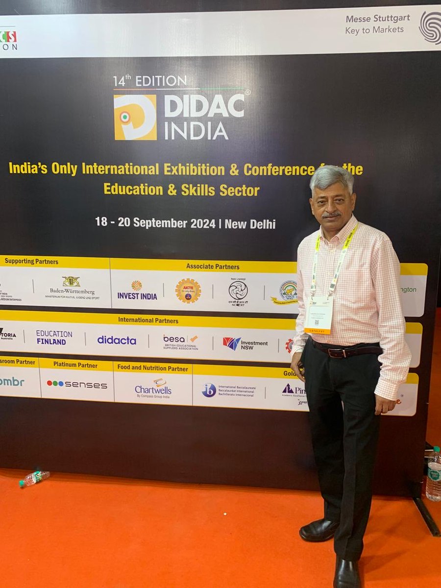 voiceofsesh's tweet photo. Attending DIDAC INDIA - the largest event in Asia for Educational Resources and Technology-based products &amp; solutions for all levels in Dwaraka, New Delhi. https://t.co/4E5T48jV2j