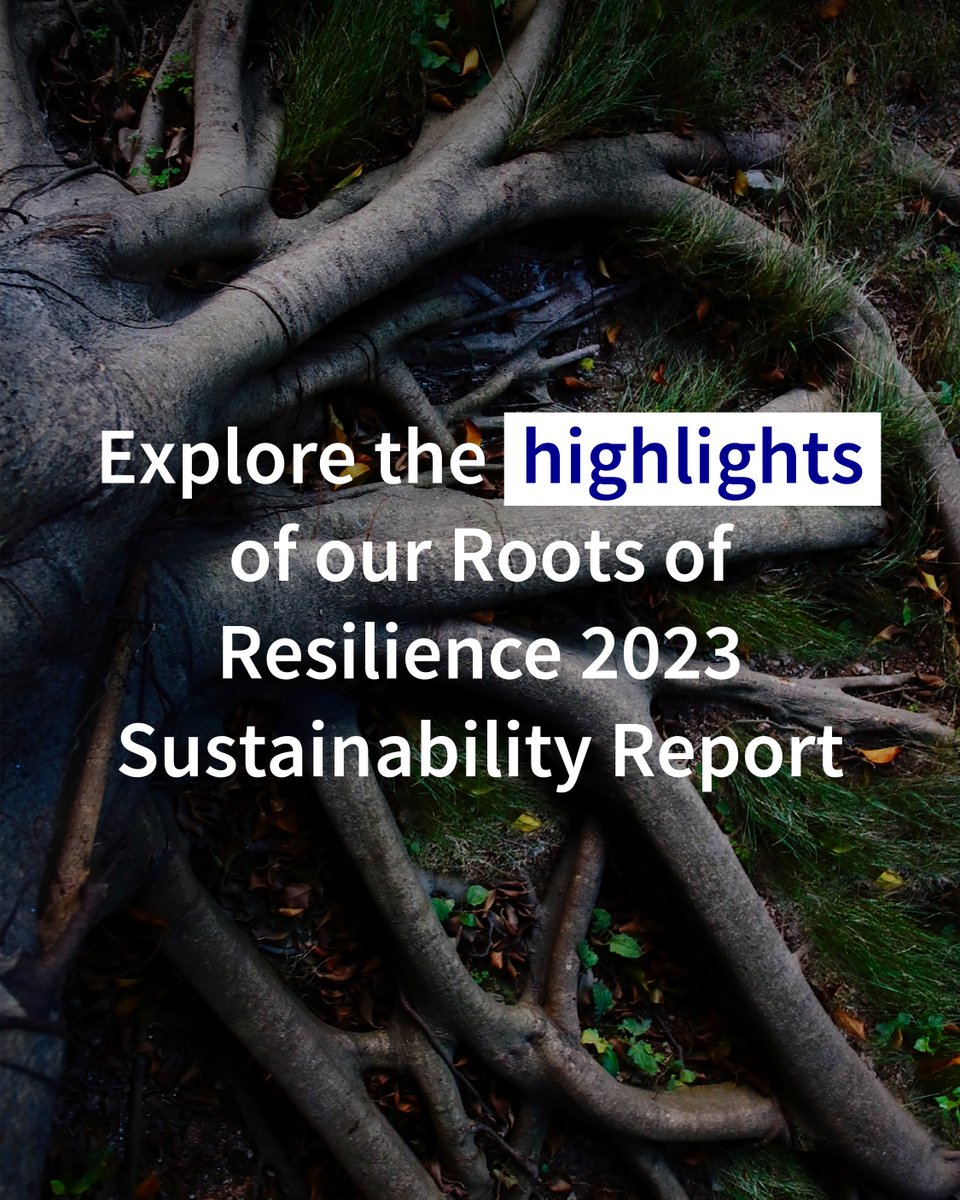 We're delighted to unveil the Roots of Resilience 2023 Sustainability Report, providing the latest update on our sustainability journey.

Access the full report here: axaxl.com/sustainability