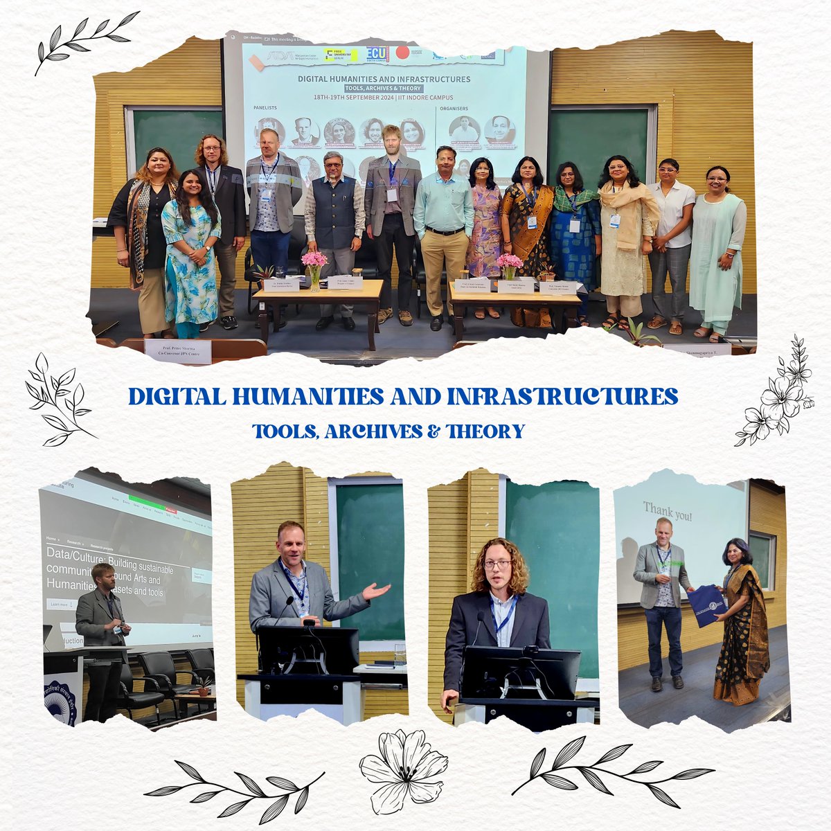 jpncentre's tweet photo. # Day 1 # Workshop on Digital Humanities and Infrastructures: Tools, Archives and Theory @ 18th September, 2024.
#Digital_Humanities #DH #DHIndia #workshop
@NMenon05 @pieterwfrancois @pwlarthur @jhercher
@priyanka_iitp @mayadodd @dh_iiti @IITIOfficial https://t.co/qkcM0GXvJS