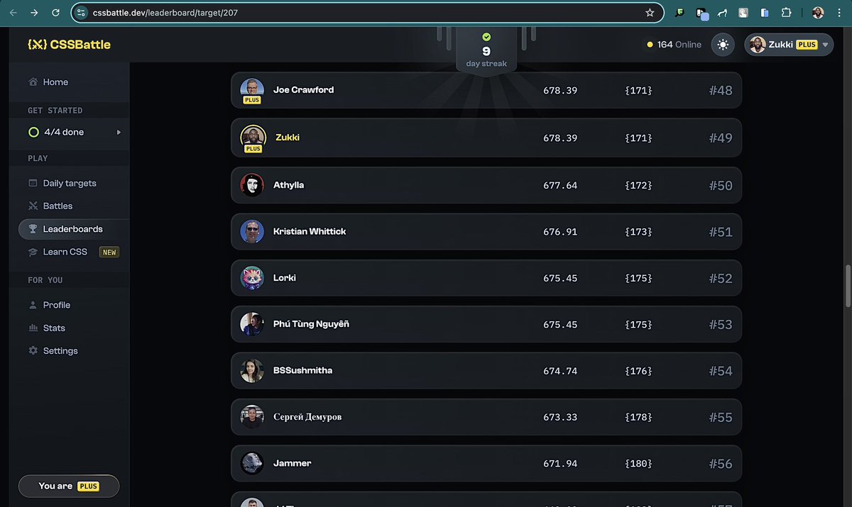 nwoye_ezekiel's tweet image. CSS Battle Challenge #11 🚀
Ranked 49th globally for this one.
100% match or nothing! 🙅🏽♂️
Here's the link to the challenge: cssbattle.dev/play/207
#CSS #CSSBattle #GreenLantern
