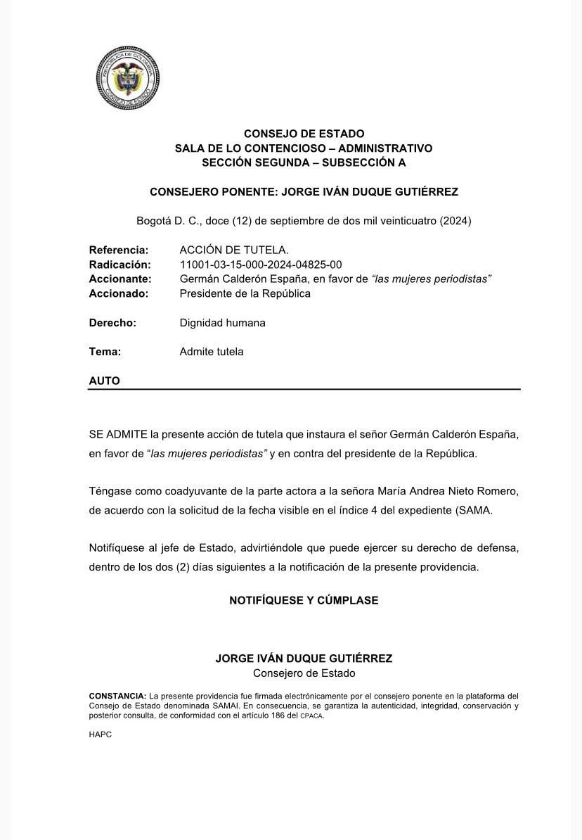 W Radio Colombia tweet media