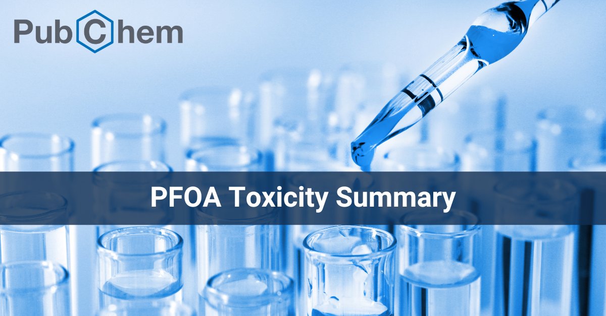 Learn about the toxicity of Perfluorooctanoic acid (PFOA), used as a water repellent and a surfactant in firefighting foams, in #PubChem: ow.ly/ysWv50SrkpE