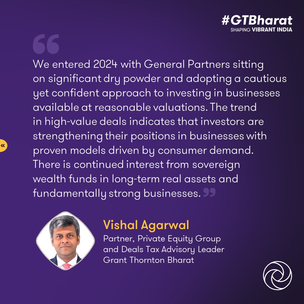 GrantThorntonIN's tweet image. India's private capital ecosystem remains resilient despite global headwinds. With its leap to fifth ranking in global GDP rankings, 48% of investors foresee exceptional #dealactivity in India over the next three years. 

Know more: brnw.ch/21wMyuJ

#PrivateEquity #Deals