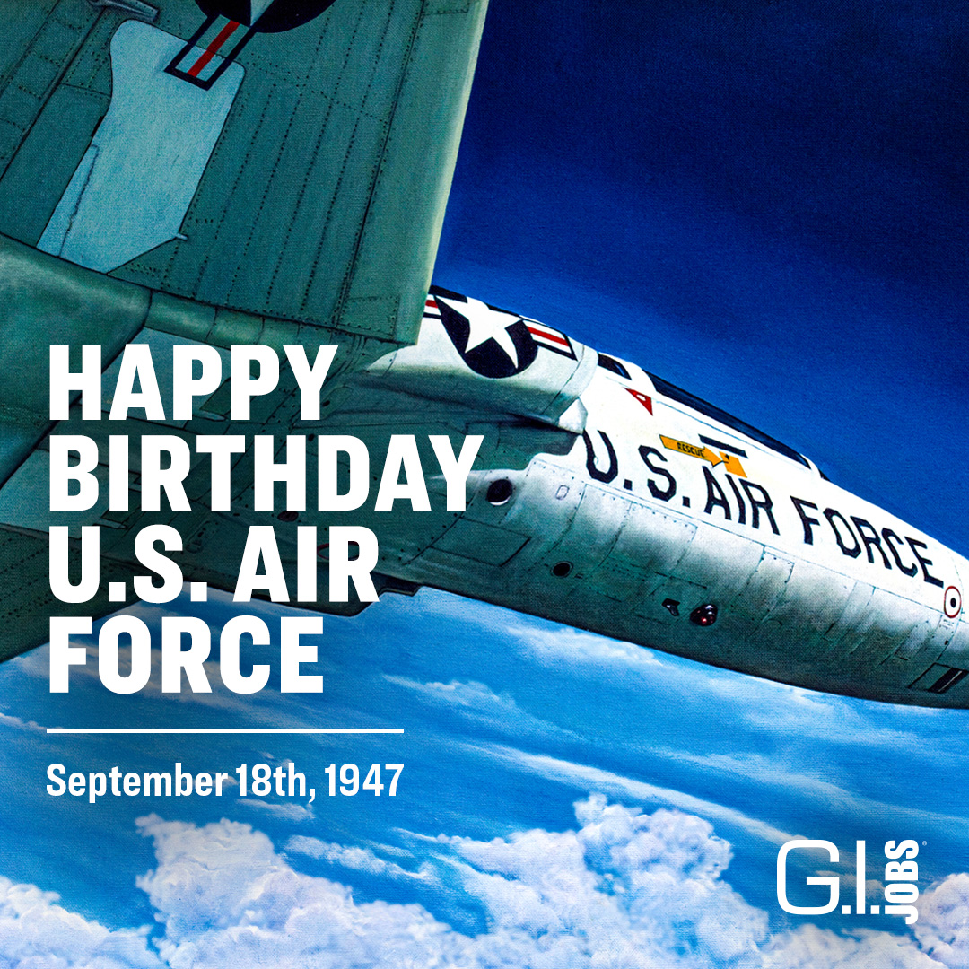 Aim High... Fly, Fight, Win 🛩🇺🇸

#gijobs #airforce #military #veterans #usaf #aimhigh #usafbirthday #happybirthdayairforce #usairforce #airforcebirthday #airmen #zoomies