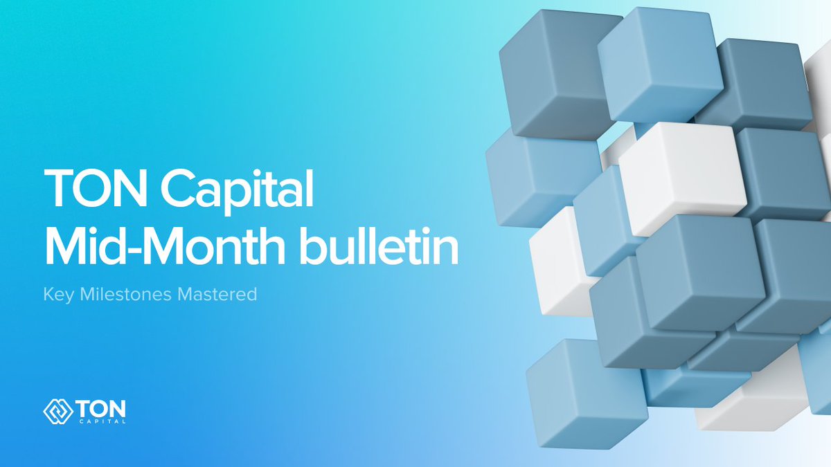 🔥 Hey Capitalists!

💥As we charge through September, it’s time to celebrate some massive milestones TON Capital has hit this month! 💥

🏆 Held Whitelists Raffles #2 &amp; #3

🌟 Finalized the Zealy Sprint 1

🤝 TON Capital Partnerships ANN with Crypton

🤝 Hit more than 15,000