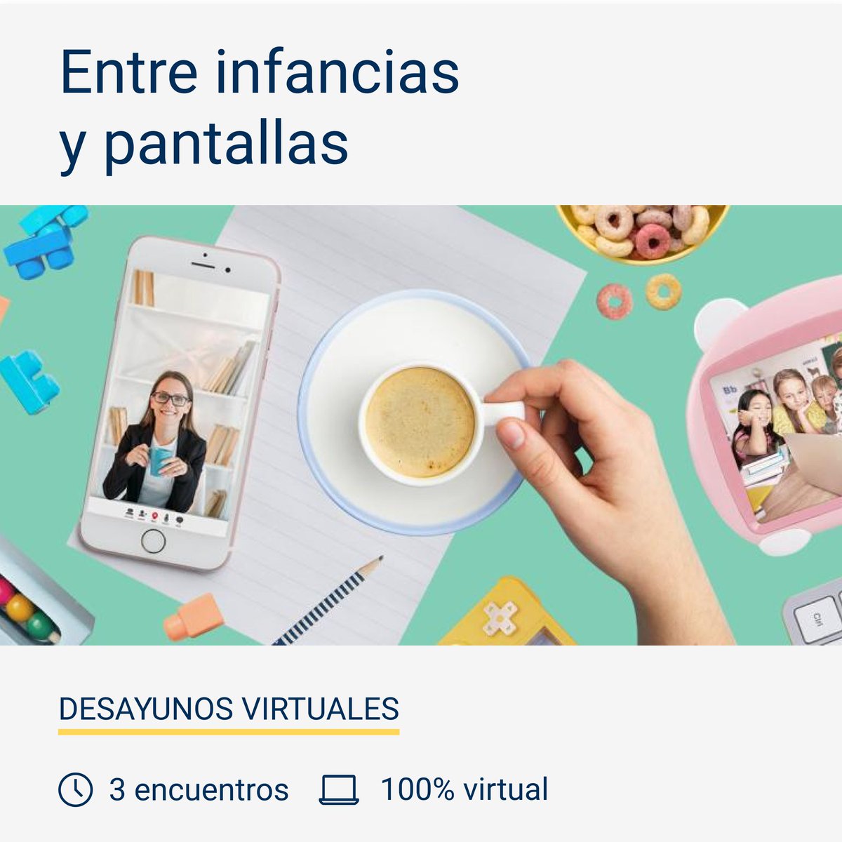 📲 Cursada en línea
📅 Desde el sábado 21/9
👨‍💻 3 encuentros sincrónicos

🔗 Más información en pent.flacso.org.ar/usina/entre-in…