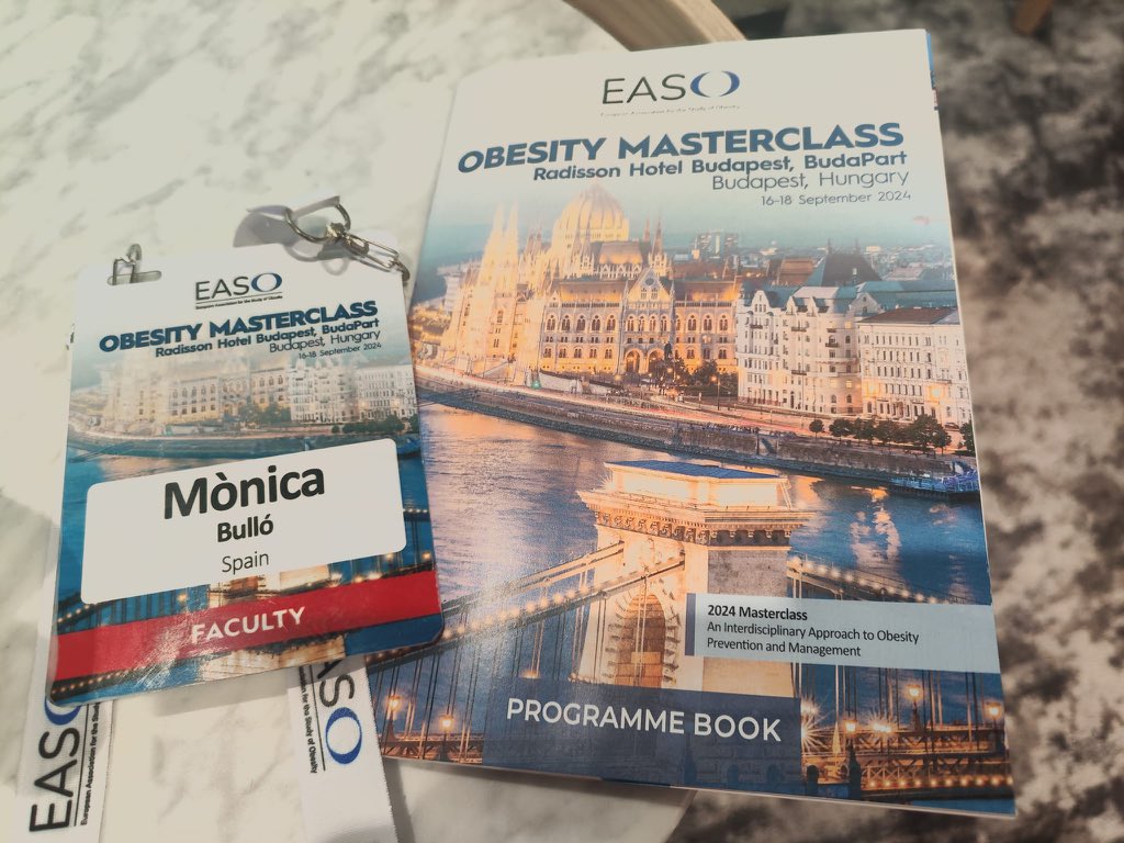 ‼️Our PI <a href="/MonicaBullo/">Mònica Bulló</a> is attending the EASO Obesity Masterclass hold in Budapest. Congratulations on your inspiring talk about Nutritional Interventions for People on New Generation GLP1! #ObesityMasterclass #GLP1 #NutritionalInterventions