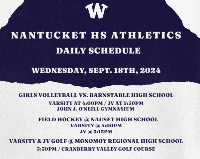 Nantucket Athletics (@nhswhalers) on Twitter photo 