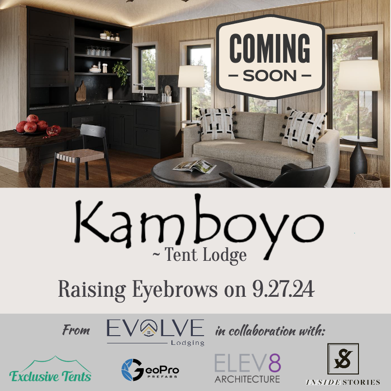 🎯 What if you could take the best of both worlds, a safari tent and an upscale dispersed Hotel room, and put those together? We've done that with the Kamboyo Tent Lodge. 

✅ 4-walled, climate-controlled suite with full bedroom, bathroom and kitchen
✅ Lofted, tent roof and