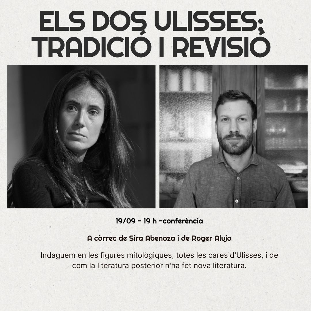 La figura d’Ulisses és ambigua: el bon polític, però també l’heroi maquiavèlic. El marit fidel, i el que es deixa seduir. Demà, <a href="/sirabenoza/">Sira Abenoza</a> i <a href="/ralujap/">Roger Aluja</a> conversaran a <a href="/ccgolferichs/">Casa Golferichs</a> sobre totes les cares d’Ulisses, i sobre com la literatura posterior n’ha fet nova literatura. Veniu!