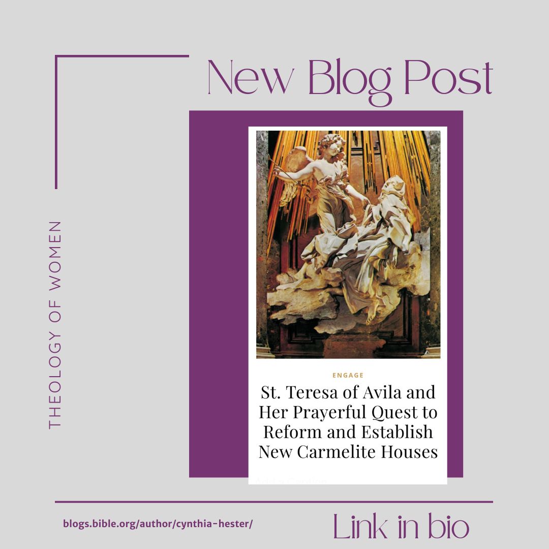 I was surprised to see St. Teresa of Avila, a sixteenth-century Carmelite nun and reformer, featured in a recent Fox News article. The Diocese of Avila in Spain reported the opening of St. Teresa’s tomb to study her relics. Read more at blogs.bible.org/author/cynthia…