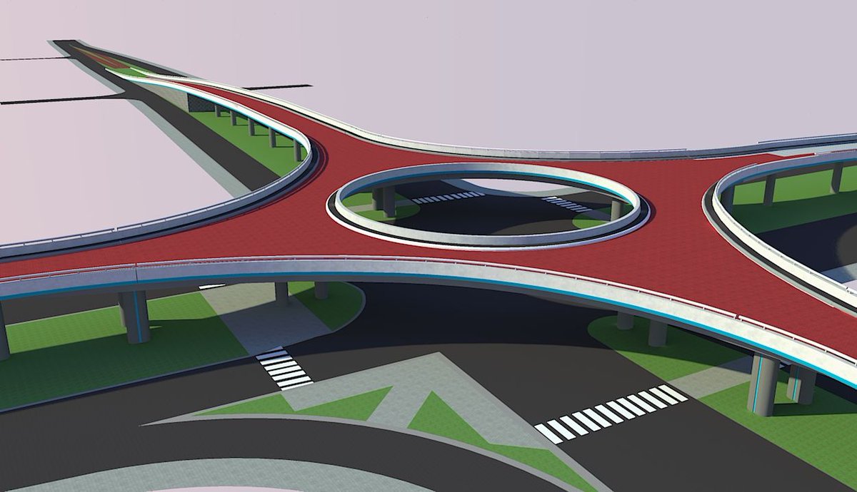 AfricaFactsZone's tweet photo. Cape Town is building South Africa's first freestanding elevated traffic circle at Lansdowne Intersection to improve traffic flow. https://t.co/U3sdtdyiuX